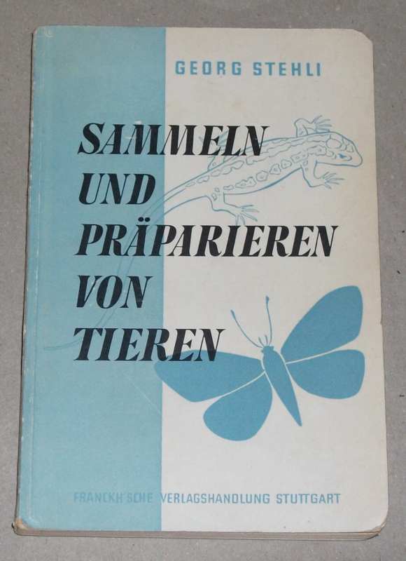 Stehli, Sammeln und Präparieren von Tieren
