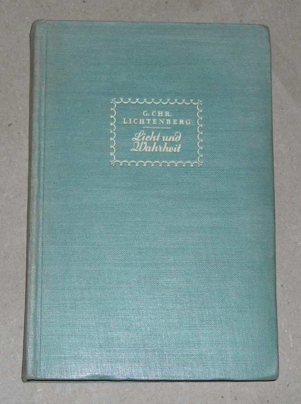 Lichtenberg, Licht und Wahrheit