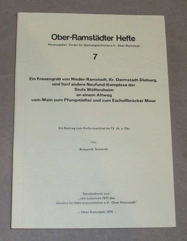 Schmidt, Ein Frauengrab von Nieder-Ramstadt