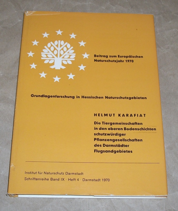 Karafiat, Die Tiergemeinschaften in den oberen Bodenschichten...