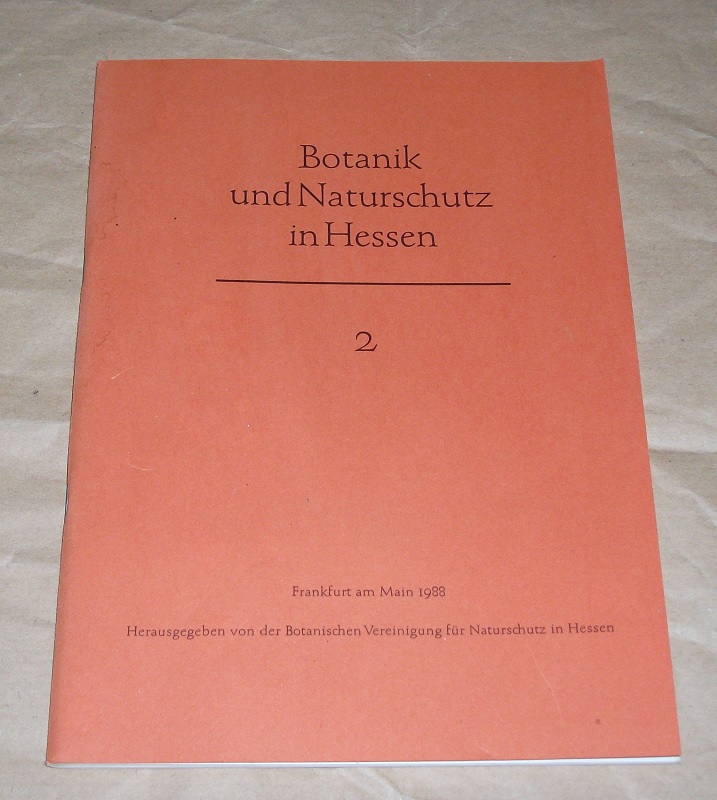 BVNH: Botanik und Naturschutz in Hessen 2.