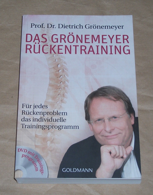 Grönemeyer, Das Grönemeyer Rückentrainung. Mit DVD.