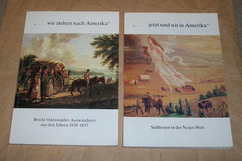 Seidenfaden, "... wir ziehen nach Amerika" /" ...jetzt sind wir in Amerika" .