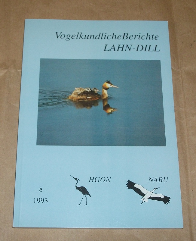HGON Arbeitskreis Lahn-Dill / DBV Kreisverband (Hrsg.): Vogelkundliche Berichte Lahn-Dill. Heft 8 1993.