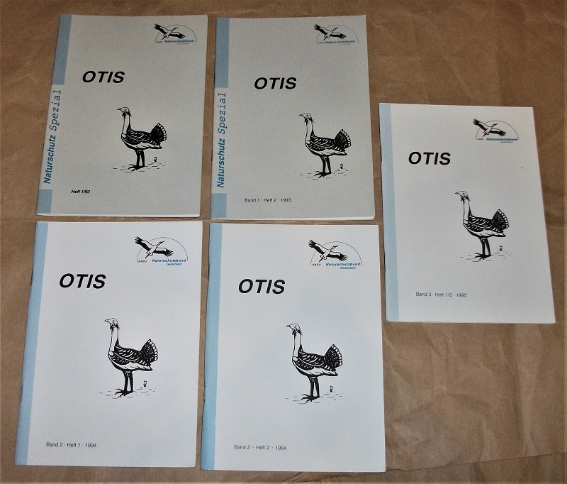 Otis. Heft 1 +2 / 93 + Heft 1 + 2 / 94 + Heft 1/2 1995.