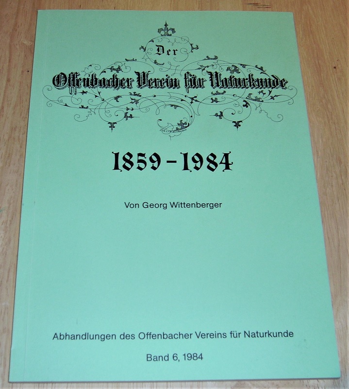 Wittenberger, Der Offenbacher Verein für Naturkunde.
