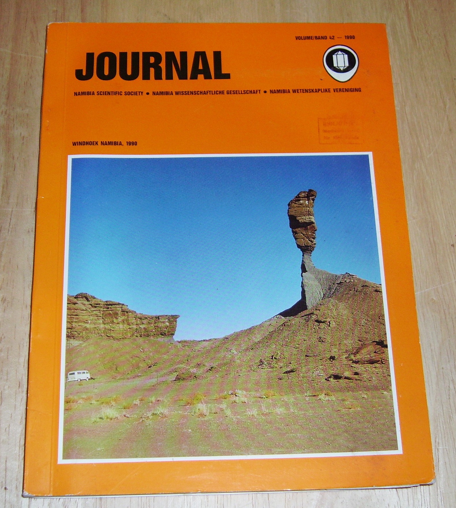 Southwest Africa Scientific Society: Journal. Band 42 1990.