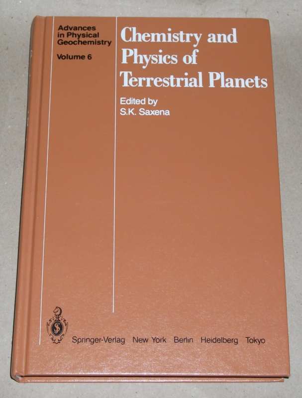 Saxena, Chemistry and physics of terrestrial planets