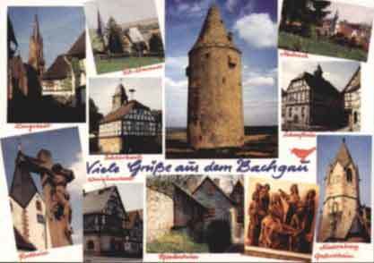 Viele Grüße aus dem Bachgau.