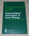 Gilbert, Immunological techniques in insect biology