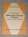 Smykatz-Kloß, Differential thermal analysis
