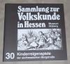 Schopp, Kinderreigenspiele der südhessischen Bergstrasse