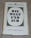 Thoreau, Die Welt und ich.