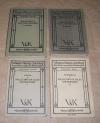 Groth, Collection of Tales and Sketches 1. [I.] + 2. [II.] Bändchen+ Anhang zu I + Anhang zu II+ Wörterbuch zu II.