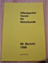 Offenbacher Verein für Naturkunde (Hrsg.): 98. Bericht des Offenbacher Vereins für Naturkunde.