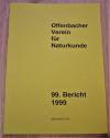 Offenbacher Verein für Naturkunde (Hrsg.): 99. Bericht des Offenbacher Vereins für Naturkunde.
