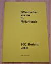 Offenbacher Verein für Naturkunde (Hrsg.): 100. Bericht des Offenbacher Vereins für Naturkunde.