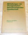 Mitteilungen der Thurgauischen Naturforschenden Gesellschaft Band 51.