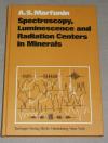 Marfunin, Spectroscopy, luminescence and radiation centers in minerals