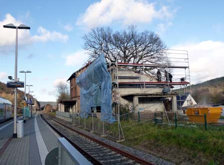 Die neue Silhouette ist erkennbar. Bild S. Diehl