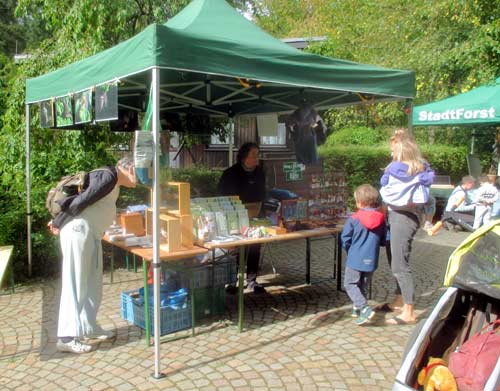 Stand Fledermausnacht Frankfurt 2025. D. Diehl