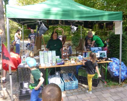 Fledermausstand (Bild: . Diehl)