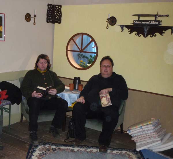 Bei der Lesung aus dem Hobbit 