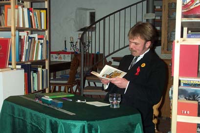 Frank Ludwig Diehl bei der Lesung