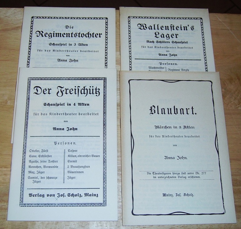 John, Der Freischütz / Die Regimentstochter / Wallenstein´s Lager / Blaubart.